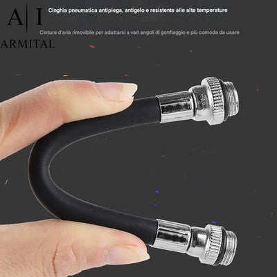 Mini Pompa Portatile Per Bicicletta 100 PSI In Lega Di Alluminio Valvola Presta E Schrader Per MTB Bici Da Corsa E BMX