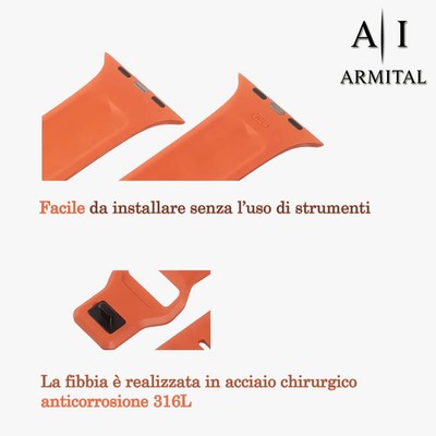 Cinturino Sportivo In Silicone Traspirante Per Apple Watch Serie 1-11 SE Ultra 2 Maglia Forata Anallergica 38-49mm