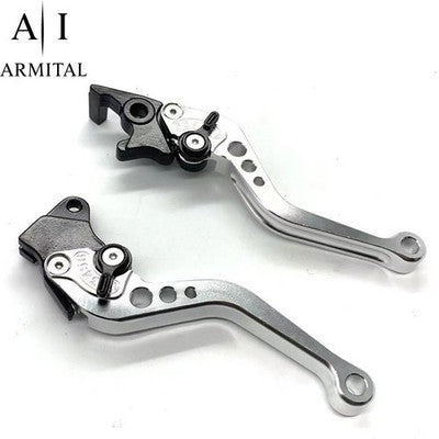 Coppia Leve Freno e Frizione Universali in Alluminio CNC 22mm per Moto Sportive Yamaha Honda Suzuki e Altri Modelli