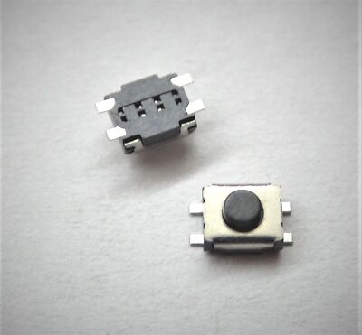 Pulsante Micro Switch per Tasto Chiave Telecomando Auto Compatibile con Citroën, Renault e Peugeot