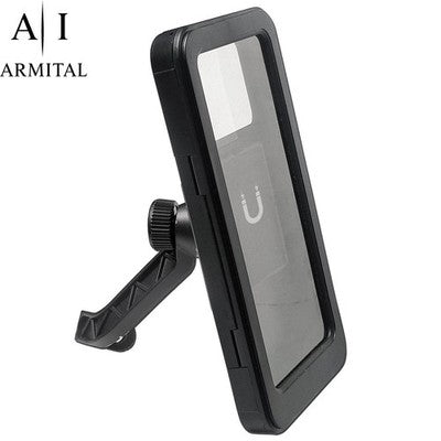 Supporto Cellulare Impermeabile Per Moto E Bici Rotazione 360 Gradi Touch Screen Universale Fino A 6.7 Pollici Anti Vibrazione