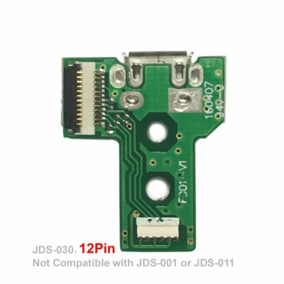 Modulo Porta Micro USB Ricarica JDS-030 per Controller PS4 - Scheda Presa Alimentazione 12 Pin Completa