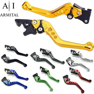 Coppia Leve Freno e Frizione Universali in Alluminio CNC 22mm per Moto Sportive Yamaha Honda Suzuki e Altri Modelli
