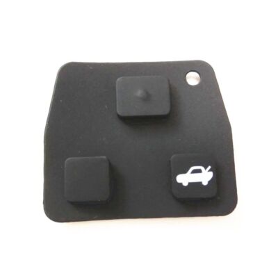 Gommino Di Ricambio Compatibile Per Telecomando Toyota Yaris Rav4 Corolla Aygo - Tasti In Gomma Per Chiave Auto 2 O 3 Tasti