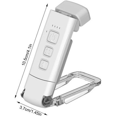 Lampada Da Lettura LED Portatile Ricaricabile USB Con Clip Per Libri E Scrivania Luce Dimmerabile Senza Fili