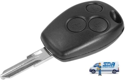 Guscio Cover Chiave Telecomando 3 Tasti Compatibile Con Renault Espace Kangoo Safrane Scocca Di Ricambio Alta Qualità