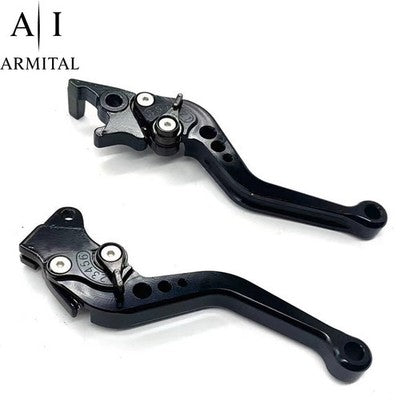 Coppia Leve Freno e Frizione Universali in Alluminio CNC 22mm per Moto Sportive Yamaha Honda Suzuki e Altri Modelli