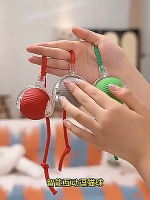 Pallina Intelligente Interattiva Per Cani E Gatti Ricaricabile USB-C Gioco Elettrico Con Sensore Evita Ostacoli Silenzioso
