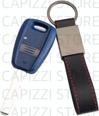 Guscio Chiave Telecomando 1 Tasto Compatibile con Fiat Punto Panda Doblo Stilo - Scocca Ricambio con Portachiavi Omaggio