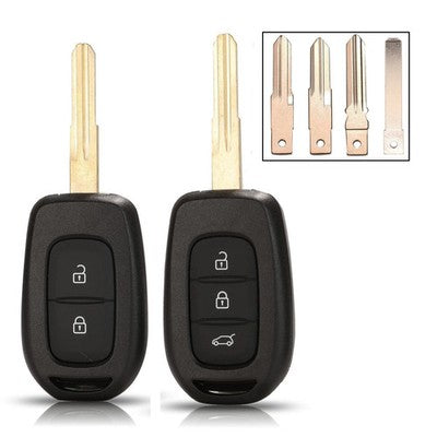 Borsetta Chiave Auto in Hardware per 2 Pulsanti in Metallo per Auto