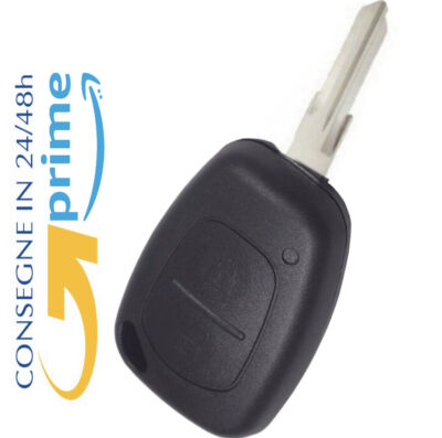 Guscio Chiave Telecomando 2 Tasti Compatibile Con Opel Vivaro Lancia Musa E Altri Modelli Ricambio Scocca Protettiva In Abs