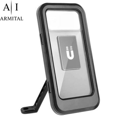 Supporto Cellulare Impermeabile Per Moto E Bici Rotazione 360 Gradi Touch Screen Universale Fino A 6.7 Pollici Anti Vibrazione