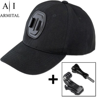 Supporto Action Cam per Testa e Cappellino Sportivo Regolabile - Fascia Elastica Antiscivolo Compatibile con GoPro e Action Camera - Ideale per Sport Outdoor e Riprese in Prima Persona