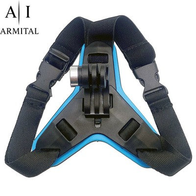 Supporto Mentoniera Universale Per Casco Integrale Con Attacco Per Action Cam Riprese POV Stabili Con Base Antiscivolo E Cinghia Regolabile