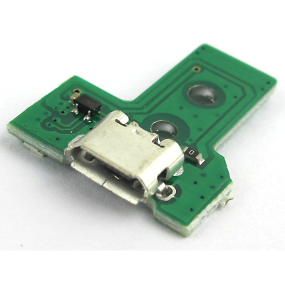 Porta Di Ricarica Micro USB Per Controller PS4 Scheda PCB 12 Pin Modello JDS-030 Connettore Di Ricambio