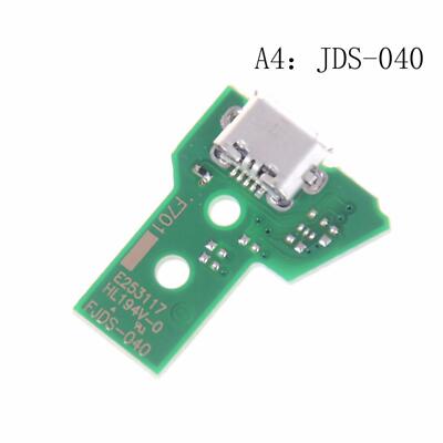 Connettore Di Ricarica Micro USB 12 Pin JDS-040 Per Controller PS4 DualShock 4 - Ricambio Presa Porta Alimentazione Quarta Generazione