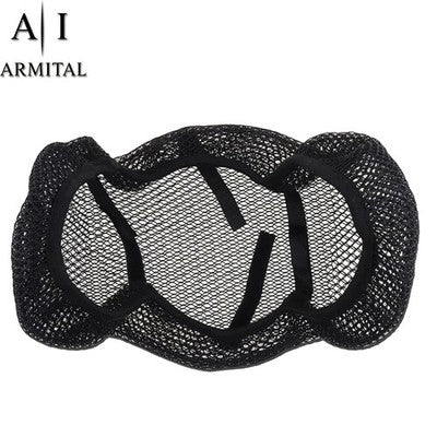 Coprisella Moto Universale In Rete 3D Traspirante Antiscivolo Protezione UV Comfort Honeycomb Taglie M L