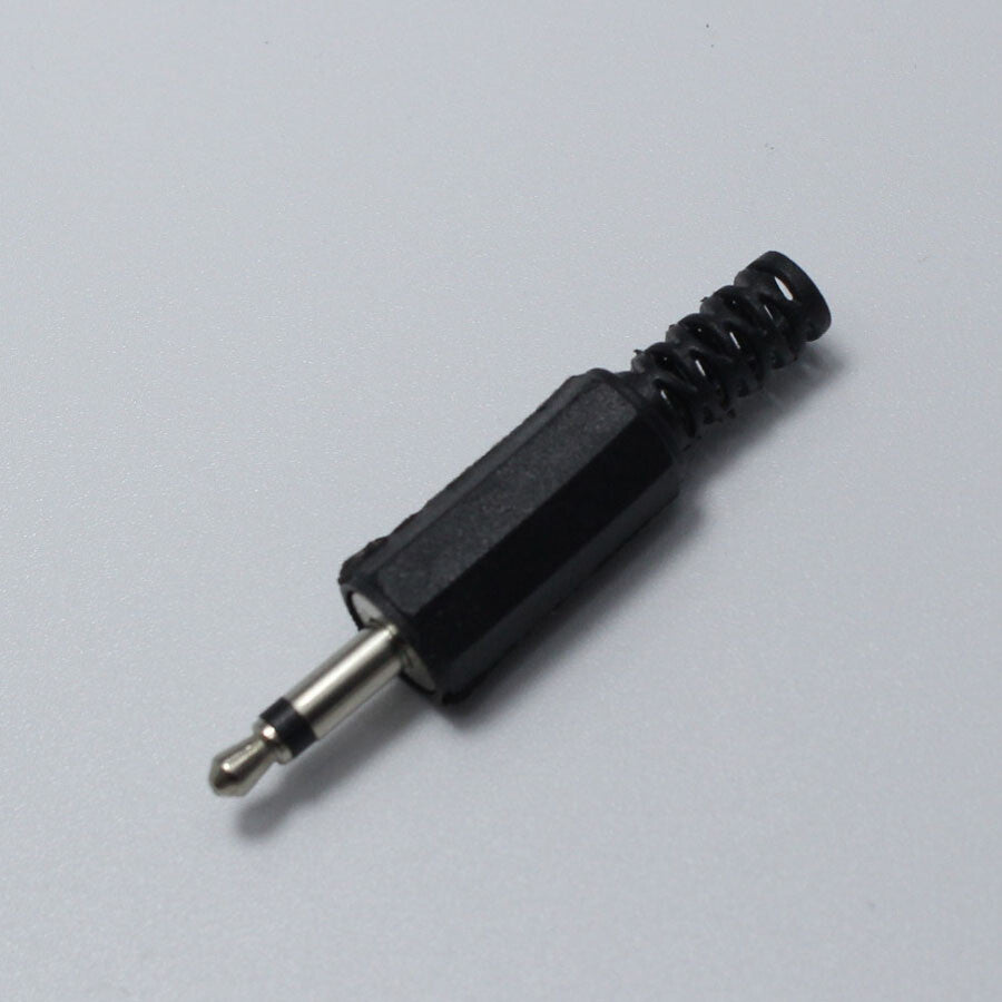 Connettore Jack 3.5mm Maschio Audio Mono 2 Poli In Plastica Per Cuffie E Microfono