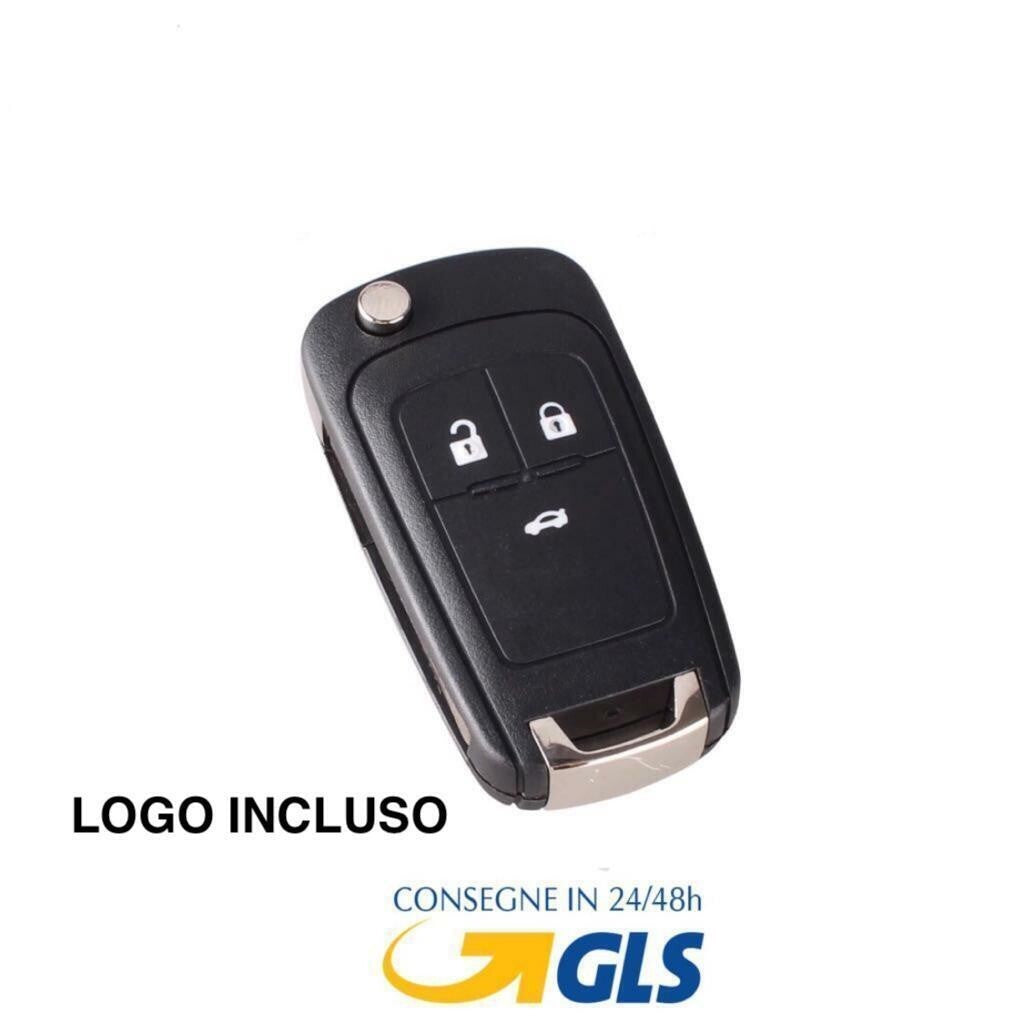 Guscio Chiave Telecomando 3 Tasti Compatibile Con Chevrolet Matiz Spark Aveo Captiva Cruze - Cover Ricambio Alta Qualità