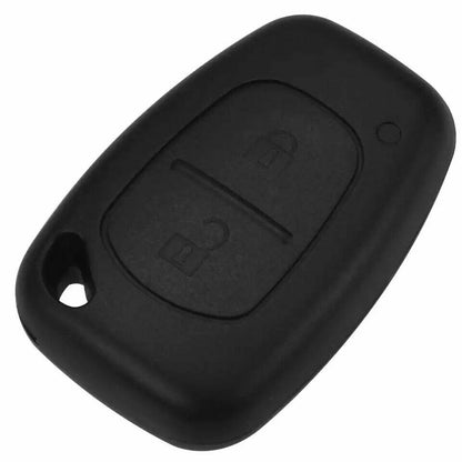 Guscio Cover Telecomando Compatibile con Renault Trafic e Altri Modelli - Chiave 2 Tasti con Lama Vergine per Riparazione Rapida