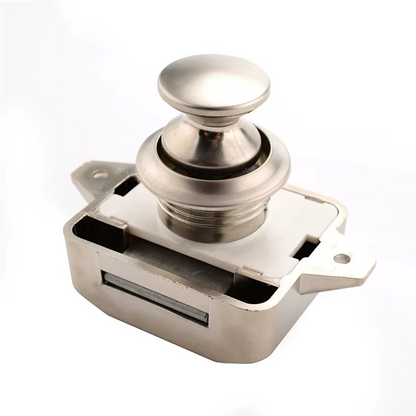 Serratura Push-Lock 26 mm per Camper, Van, Barca e Tiroir con Installazione Rapida e Sicura
