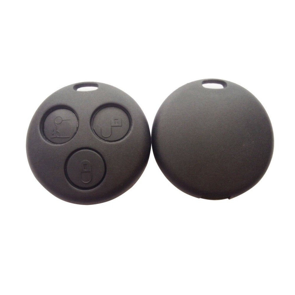 Guscio Cover Chiave Auto Con Lama Per Smart Fortwo 450 Modelli 1999-2006 Scocca Telecomando Ricambio Tre Tasti