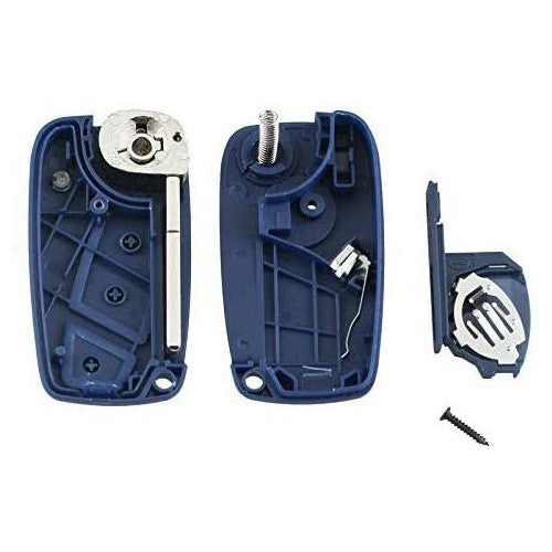 Guscio Chiave Ricambio 3 Tasti Compatibile Con Fiat Ducato Doblò Panda Grande Punto Lancia Cover Telecomando Auto Qualità Premium