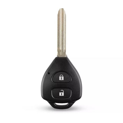 Scocca Guscio Chiave Telecomando Toyota 2 Tasti Compatibile Yaris, Corolla, Avensis, RAV4, Prado