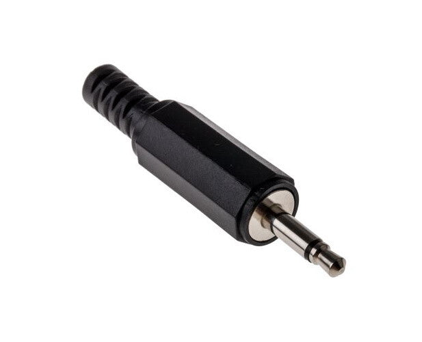 Connettore Jack 3.5mm Maschio 2 Poli Mono Audio Per Riparazione Cuffie E Microfono In Plastica Alta Qualità