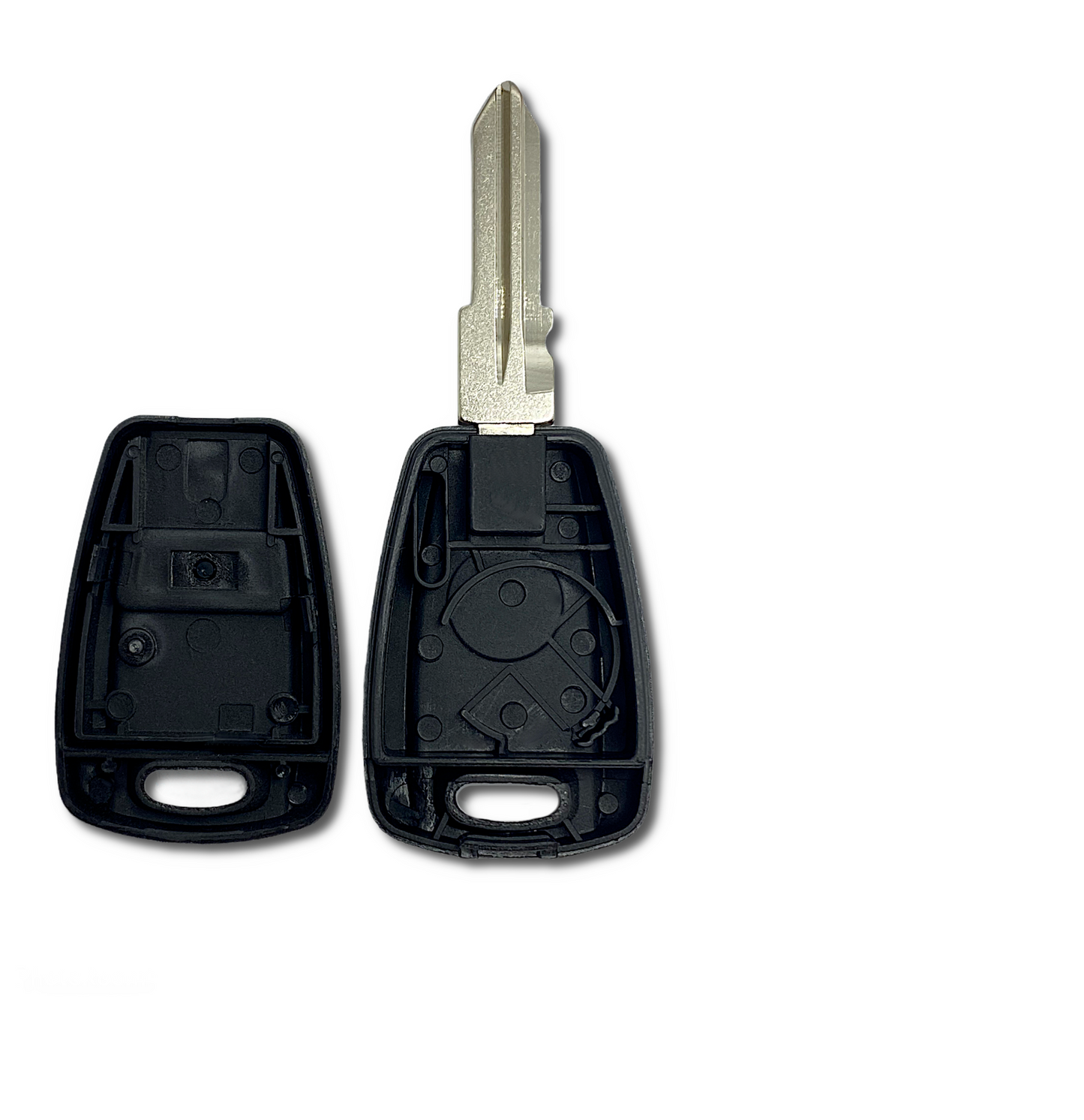 Guscio Scocca Chiave Telecomando Compatibile Fiat Punto Panda Do絢o Stilo Seicento Bravo - Cover Ricambio 1 Tasto con Lama Vergine