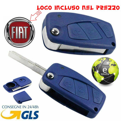 Fiat Guscio Chiave 3 Tasti Cover Panda Ducato Grande Punto Stilo Idea Lama * NEW