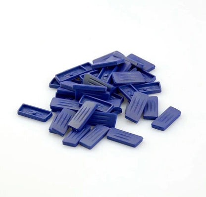 Gommino Ricambio 1 Tasto Blu per Chiave Fiat Punto 500 Doblo Stilo Marea Panda