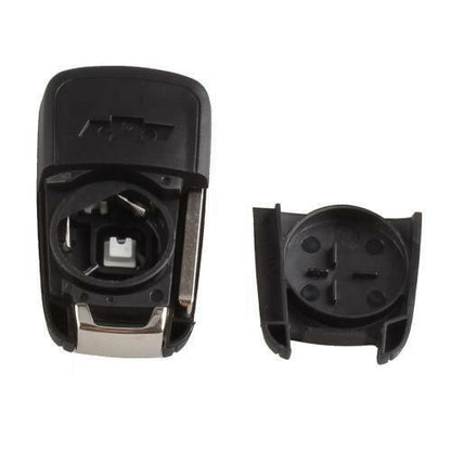 Guscio Chiave Telecomando Compatibile Per Chevrolet Cruze Aveo Spark Captiva Matiz - Cover Di Ricambio Alta Qualità