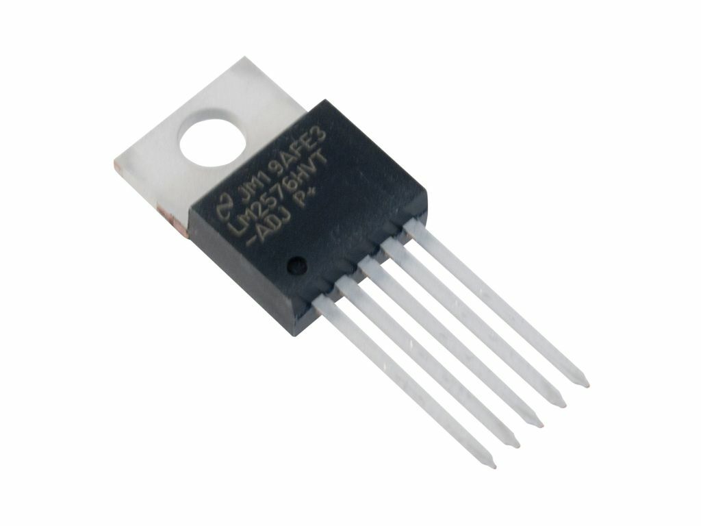 Convertitore DC-DC Step-Down LM2576HVT-ADJ Regolabile 3A 60V THT TO220-5 Alta Qualità