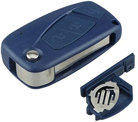 Guscio Chiave Compatibile Fiat 3 Tasti Cover Telecomando Punto Panda Grande Punto Ducato Idea Multipla Stilo Con Lama Vergine