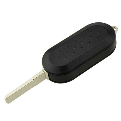 Guscio Chiave Telecomando Compatibile Fiat 500 Grande Punto Evo Panda - Cover 3 Tasti Con Lama Vergine Ricambio Qualità