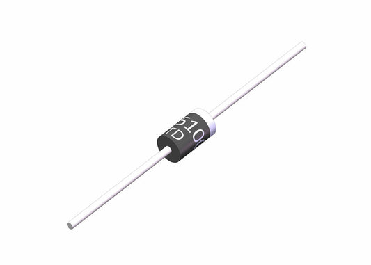 Diodo Schottky SB5100 SR5100 5A 100V - Raddrizzatore Ad Alta Efficienza Per Elettronica - Confezione Da 1 Pezzo