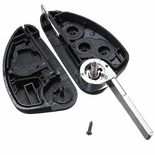 Guscio Chiave Telecomando Compatibile Per Alfa Romeo 147 156 GT - Scocca Ricambio 3 Tasti Alta Qualità