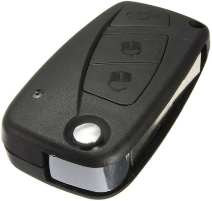 Chiave Telecomando 3 Tasti Compatibile Per Fiat Grande Punto Bravo Fiorino Qubo