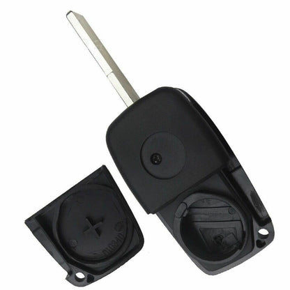 Guscio Chiave Telecomando 3 Tasti Compatibile per Fiat Grande Punto Panda Bravo Ducato Stilo - Cover Ricambio con Lama Vergine