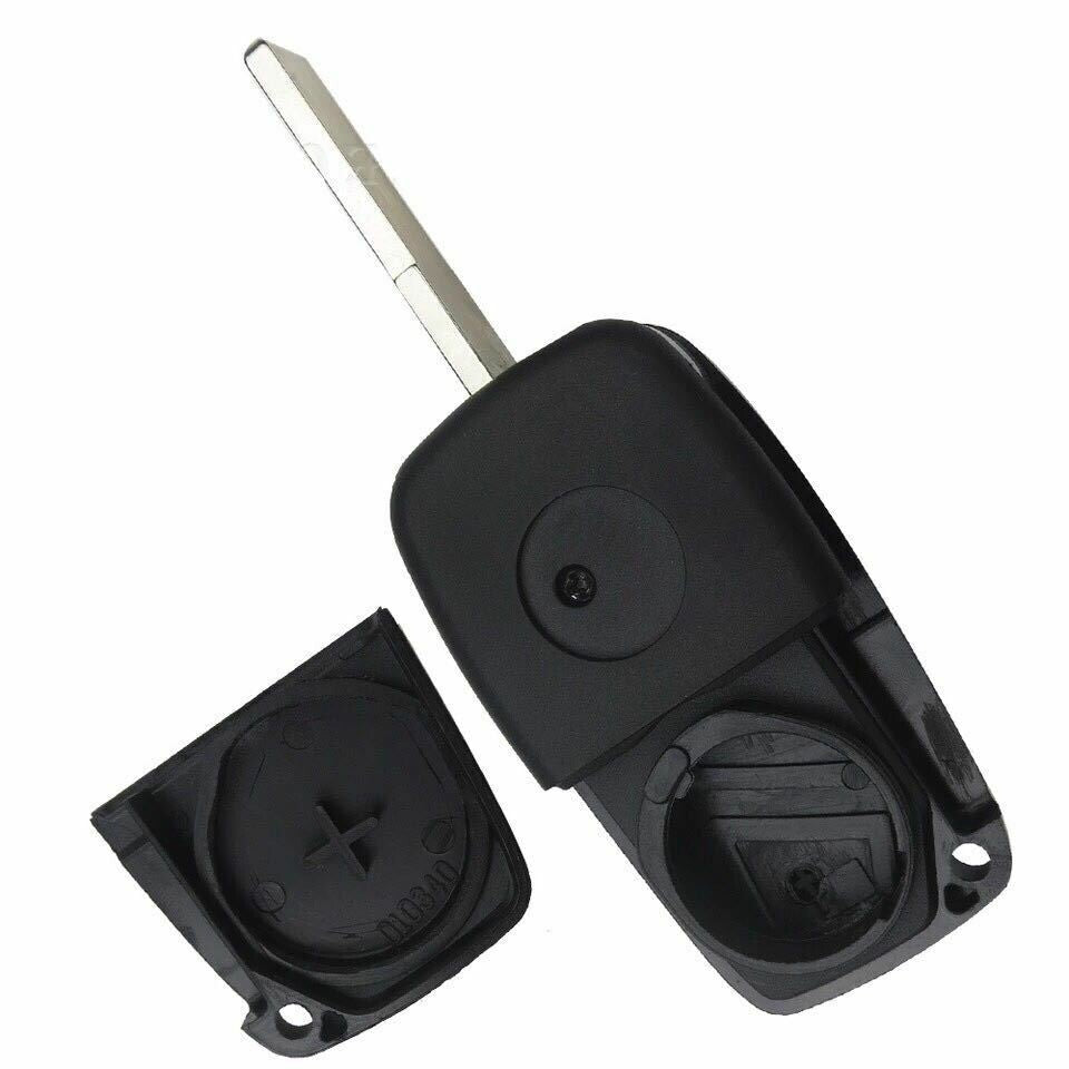 Guscio Telecomando Chiave Compatibile Fiat 3 Tasti Per Grande Punto Panda Stilo Bravo - Cover Ricambio Con Lama Vergine