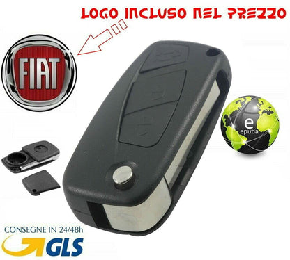 Guscio Cover Chiave 3 Tasti Compatibile Fiat Ducato Doblò Panda 600 Punto – Ricambio Auto di Qualità