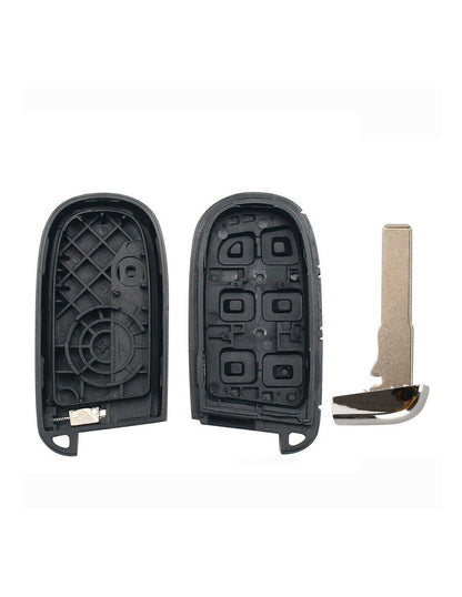 Guscio Cover Scocca Ricambio Telecomando Keyless 3 Tasti Compatibile Fiat 500X E Jeep Lama Inclusa