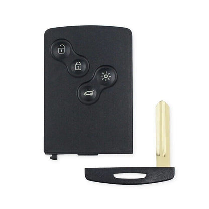 Guscio Telecomando 4 Tasti Renault Megane Clio Scenic Captur Senza Elettronica