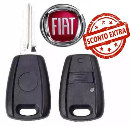 Guscio Scocca Chiave Telecomando Compatibile Fiat Punto Panda Do絢o Stilo Seicento Bravo - Cover Ricambio 1 Tasto con Lama Vergine