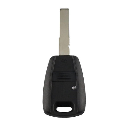 Guscio Chiave Compatibile Per Fiat Punto Panda Doblo Stilo Bravo - Scocca Telecomando 1 Tasto Con Lama Piatta Da Fresare