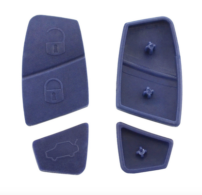 Gommino Membrana 3 Tasti Blu Ricambio Telecomando Chiave Auto Compatibile Fiat Punto Panda Stilo Con Tasto Piccolo 12,25 mm