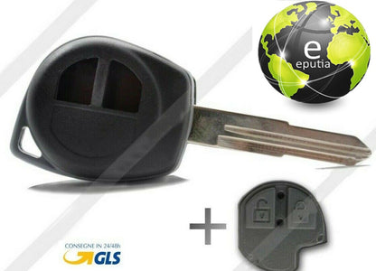 Guscio Cover Chiave Telecomando 2 Tasti Compatibile Con Suzuki Swift Splash Ignis Alto Ricambio Qualità