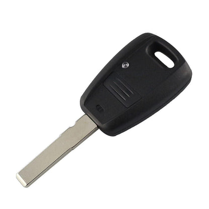 Guscio Chiave Compatibile Per Fiat Punto Panda Doblo Stilo Bravo - Scocca Telecomando 1 Tasto Con Lama Piatta Da Fresare