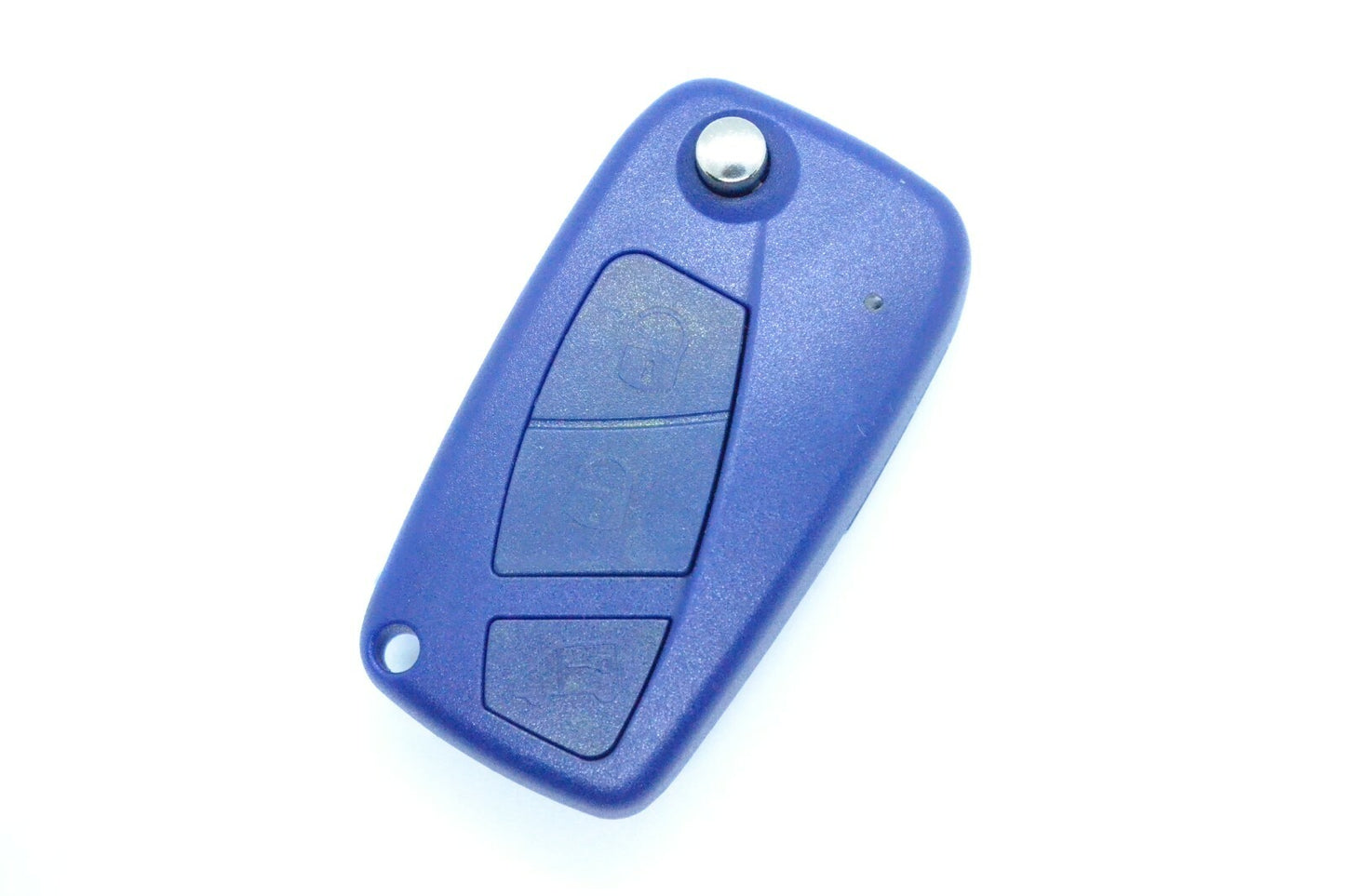 Guscio Chiave Telecomando 3 Tasti Compatibile Fiat Grande Punto Panda Ducato Stilo 500 - Cover Ricambio Qualità Premium con Lama Vergine